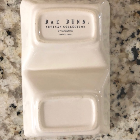 Rae Dunn “You’re Pretty” divided trinket dish - Picture 3 of 3